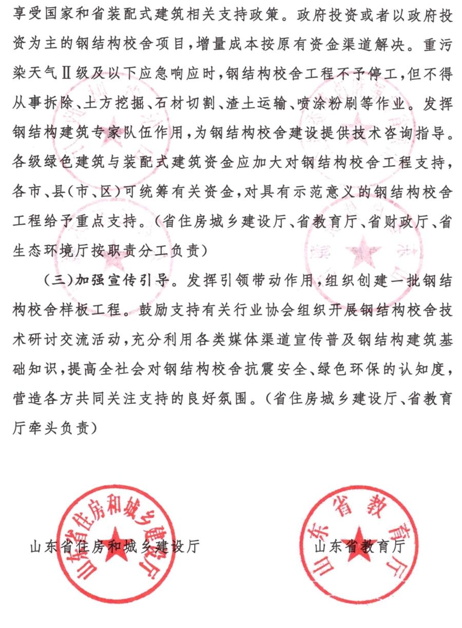 鋼結(jié)構(gòu)校舍建設 政策扶持知多少！(圖5)